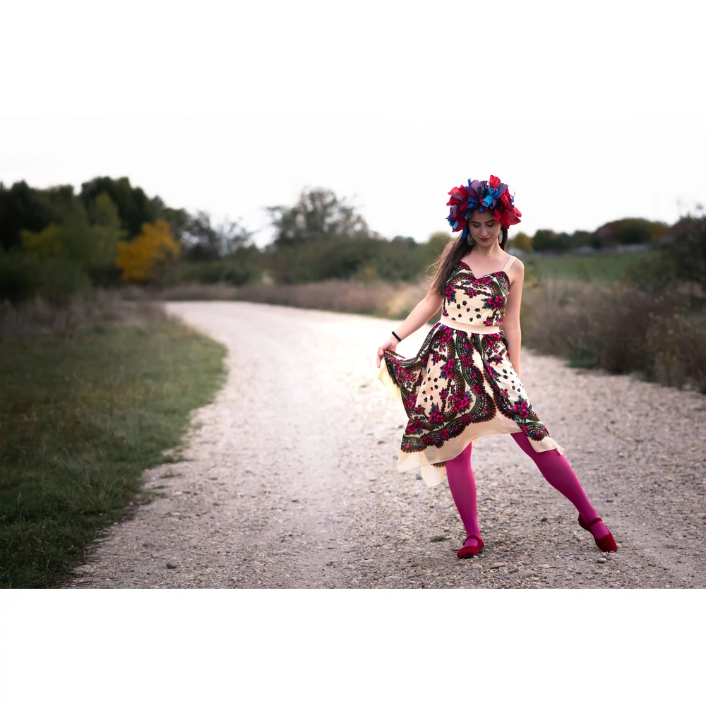 Blanka, a hulladékmentes körszoknya - Szombati szoknyaposzt 3.